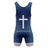 ST. MARY ACADEMY WRESTLING SINGLET (NAVY)