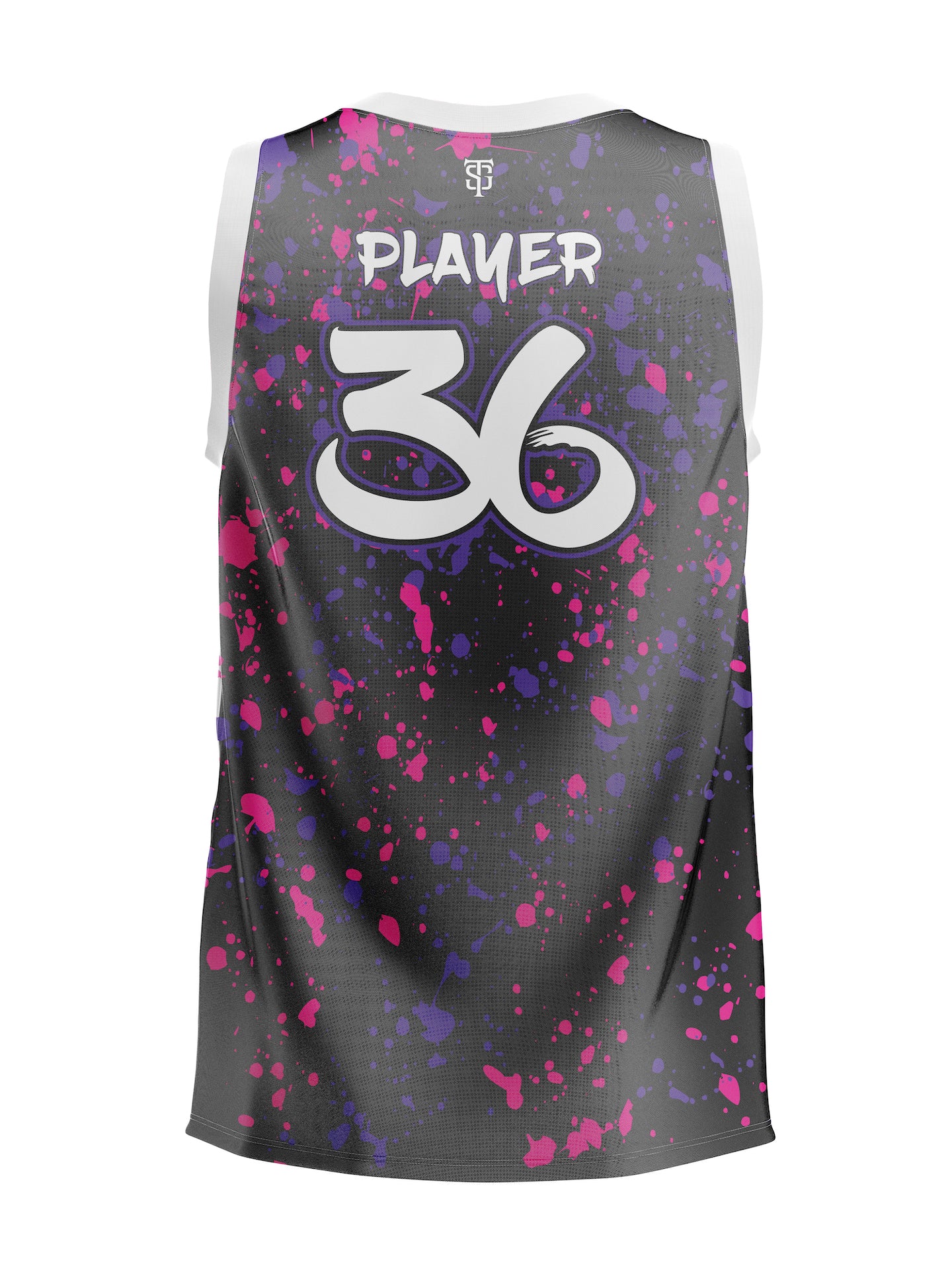 STG BASKETBALL JERSEY - BLACK