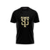 STG GOLD LOGO CREWNECK SS SCREENPRINT - BLACK