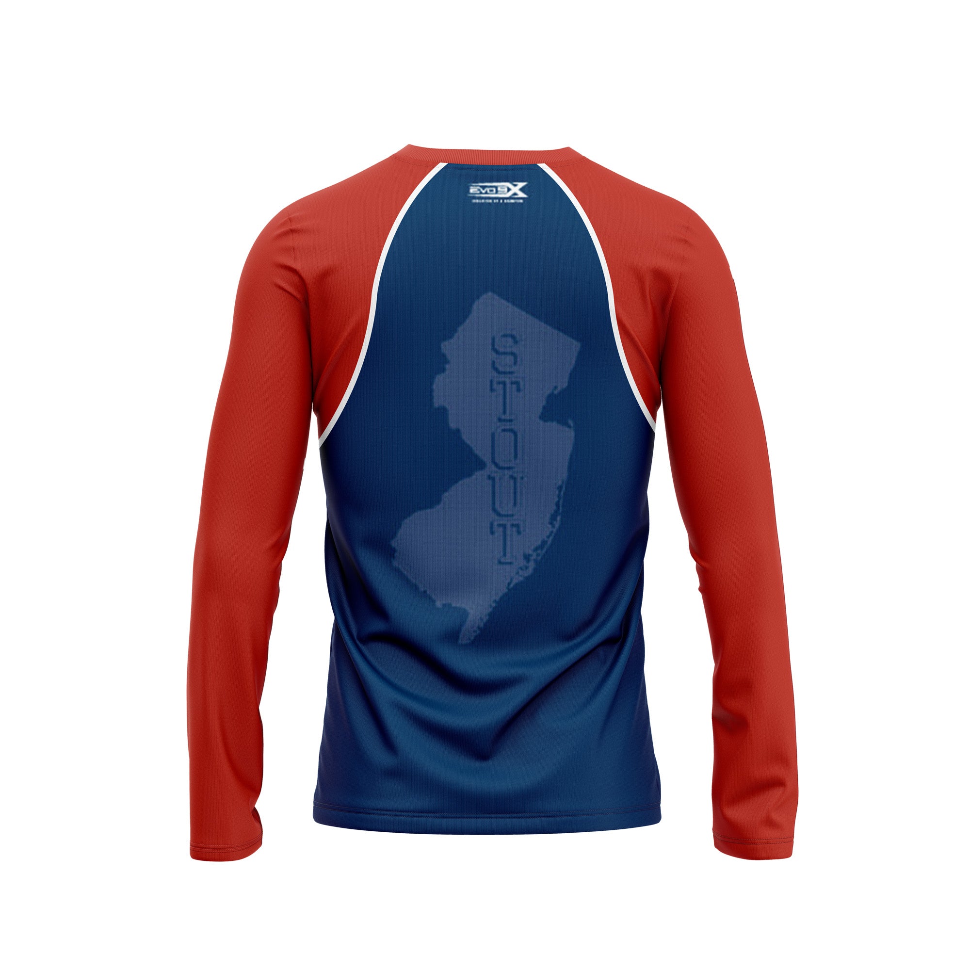 STOUT WRESTLING LONG SLEEVE SHIRT (NAVY)