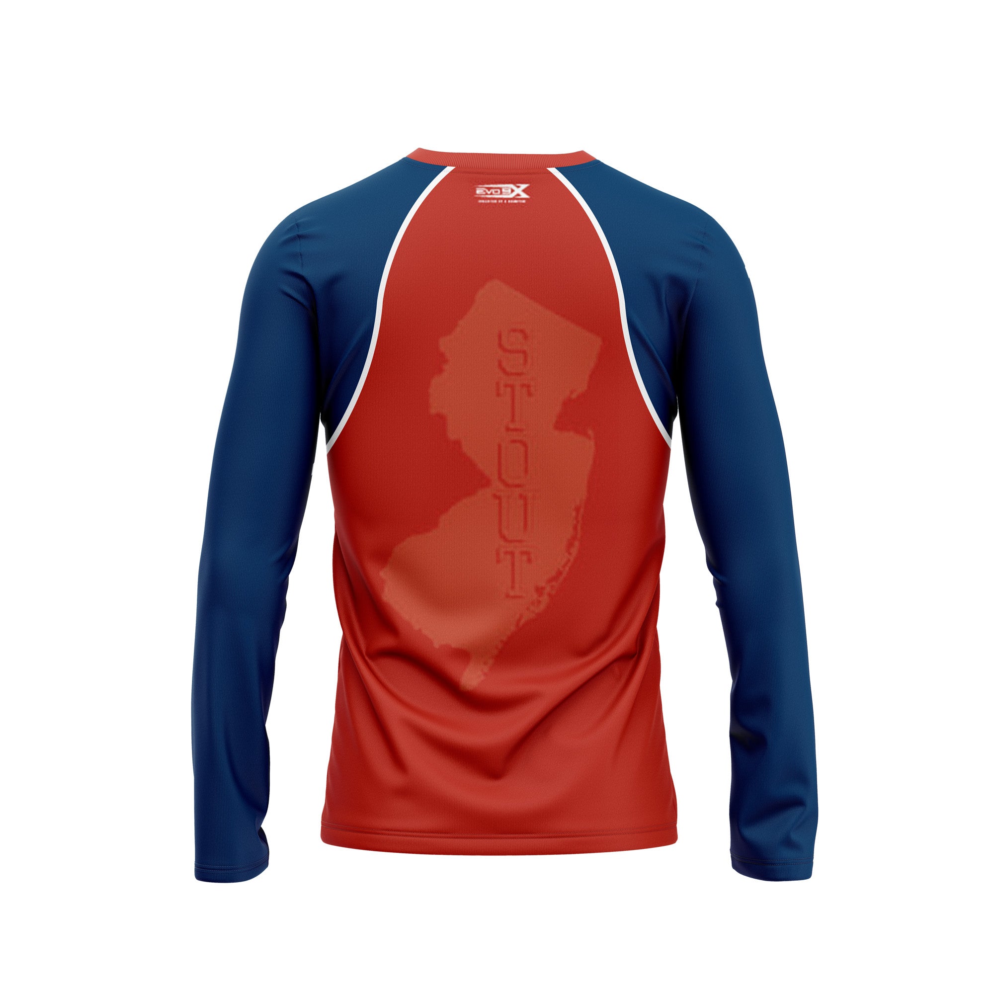 STOUT WRESTLING LONG SLEEVE SHIRT (RED)