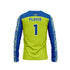 SAYREVILLE SOCCER - STORM 15/16  GREEN ROYAL GOALIE JERSEY 2024