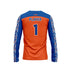 SAYREVILLE SOCCER - STORM 15/16  ORANGE ROYAL GOALIE JERSEY 2024