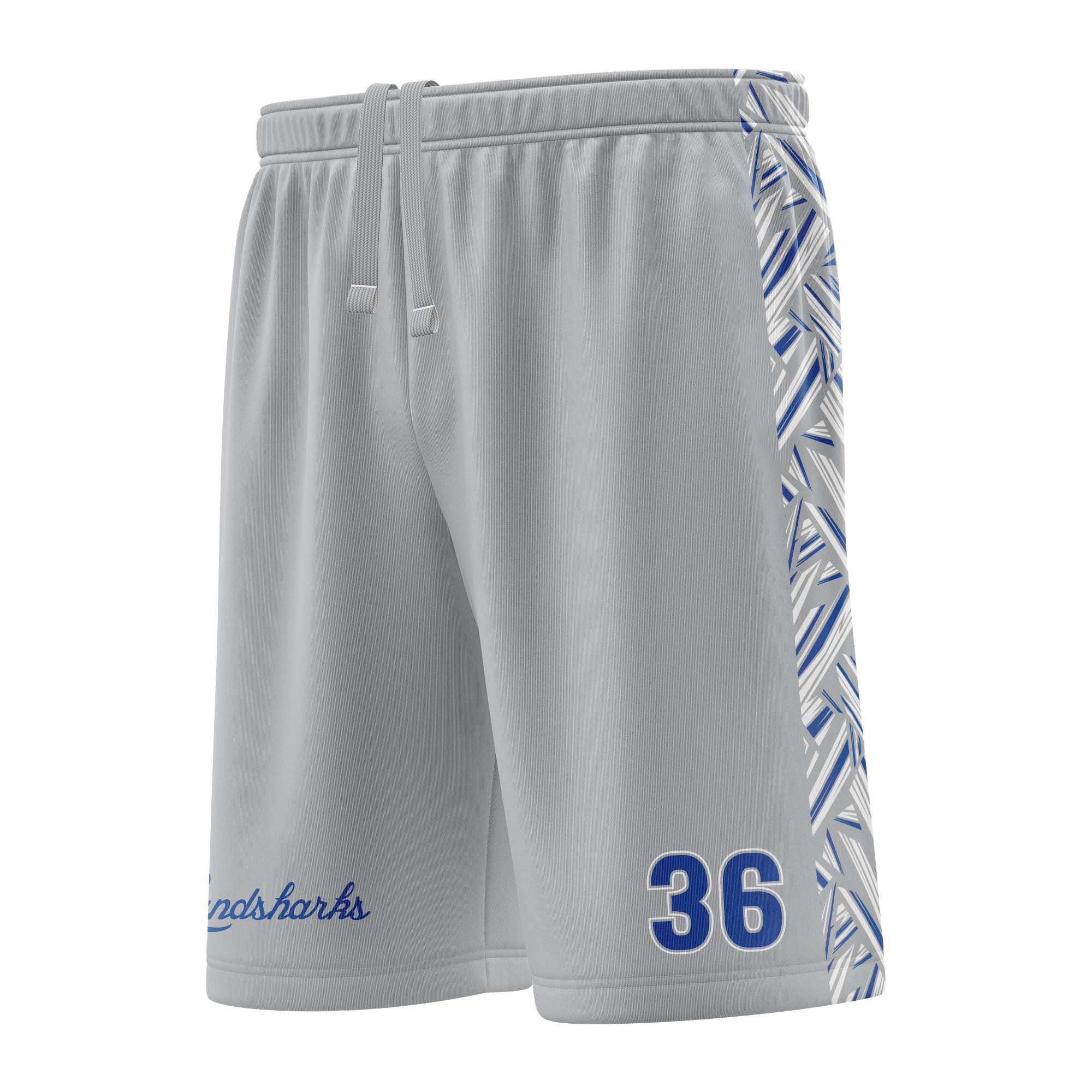 SAYREVILLE SOCCER - LANDSHARKS U11 BOYS SILVER GAME SHORTS