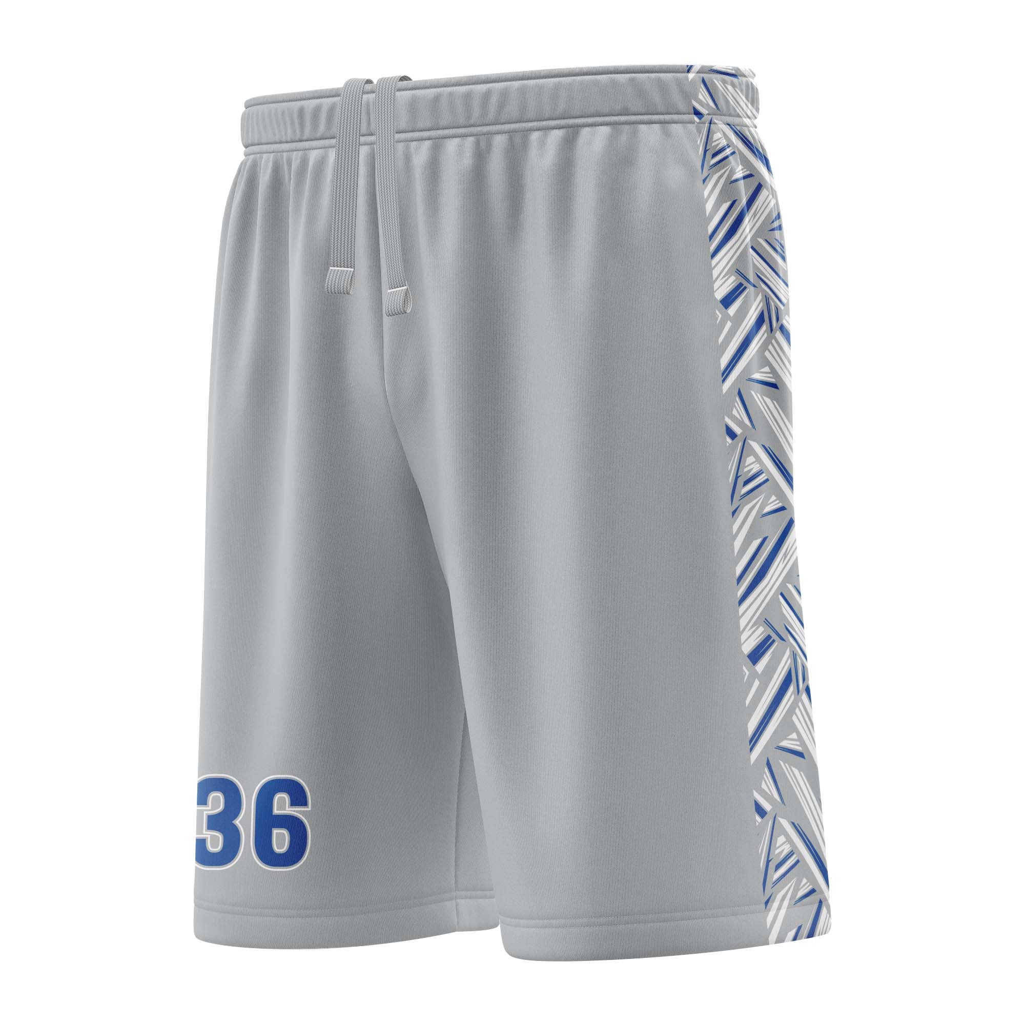 SAYREVILLE SOCCER - BLUE THUNDER U10 BOYS SILVER GAME SHORTS