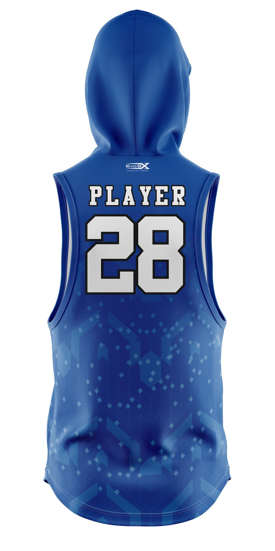 SAYREVILLE FOOTBALL SLEEVELESS LT WT HOODIE