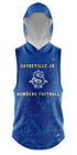 SAYREVILLE FOOTBALL SLEEVELESS LT WT HOODIE