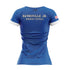 SAYREVILLE FOOTBALL LADIES V NECK SHIRT-BLUE