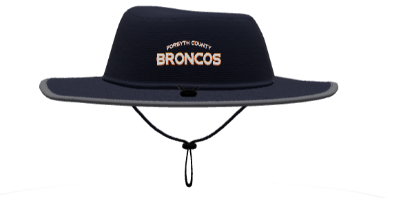 FORSYTH COUNTY BRONCOS Bucket Hat