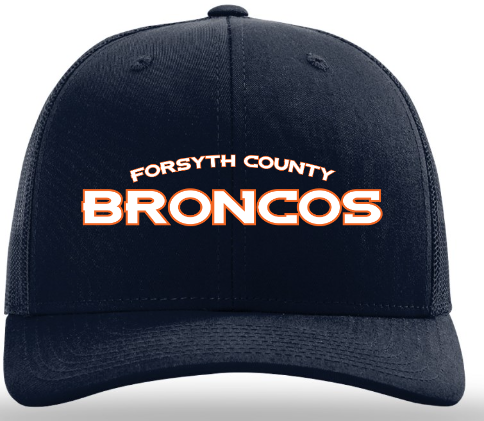 FORSYTH COUNTY BRONCOS SNAPBACK