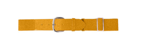OLD BRIDGE LIGHTNING SOFTBALL BELT - YELLOW/GOLD