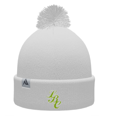 LEGIT BASEBALL POM POM HAT - WHITE
