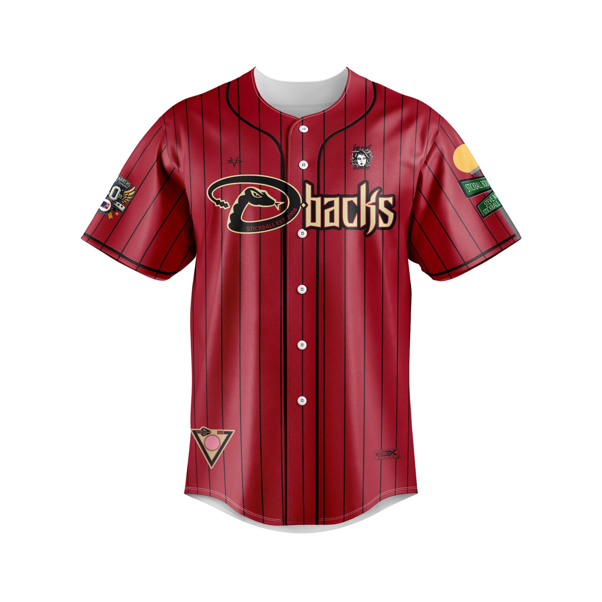 SERPENT QUEENS FULL BUTTON JERSEY