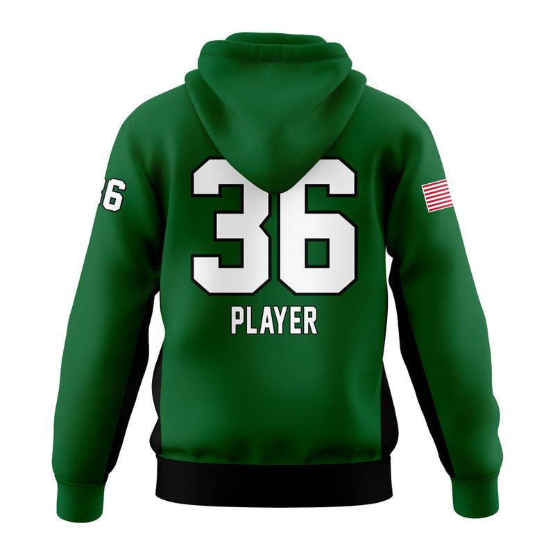 TIGERS Sublimated Hoodie Back