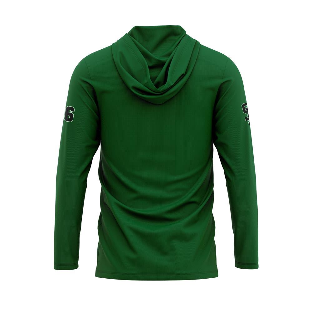 South Plainfield Surge Green Hooded Sweatshirt