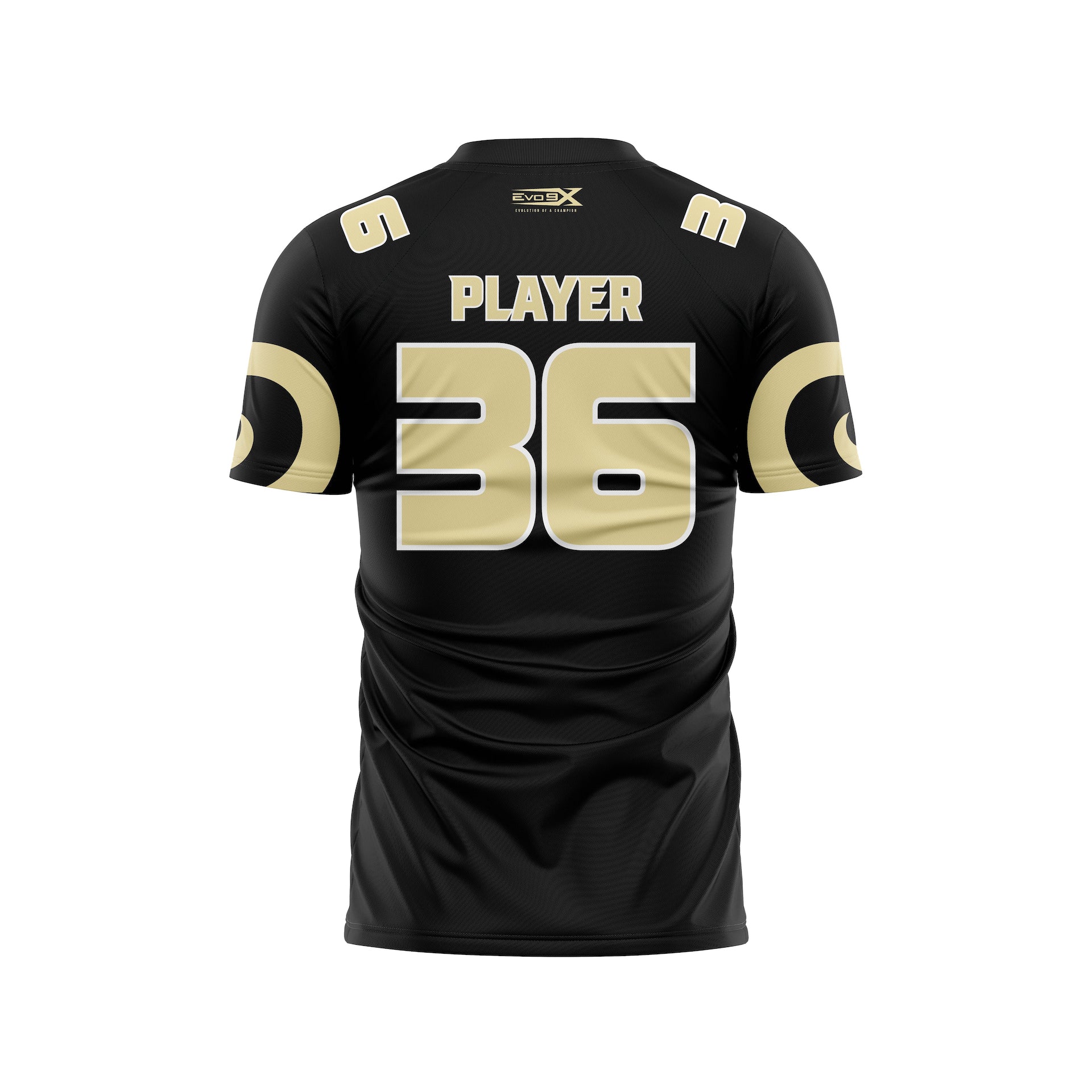 SOUTHERN RAMS FAN JERSEY - BLACK