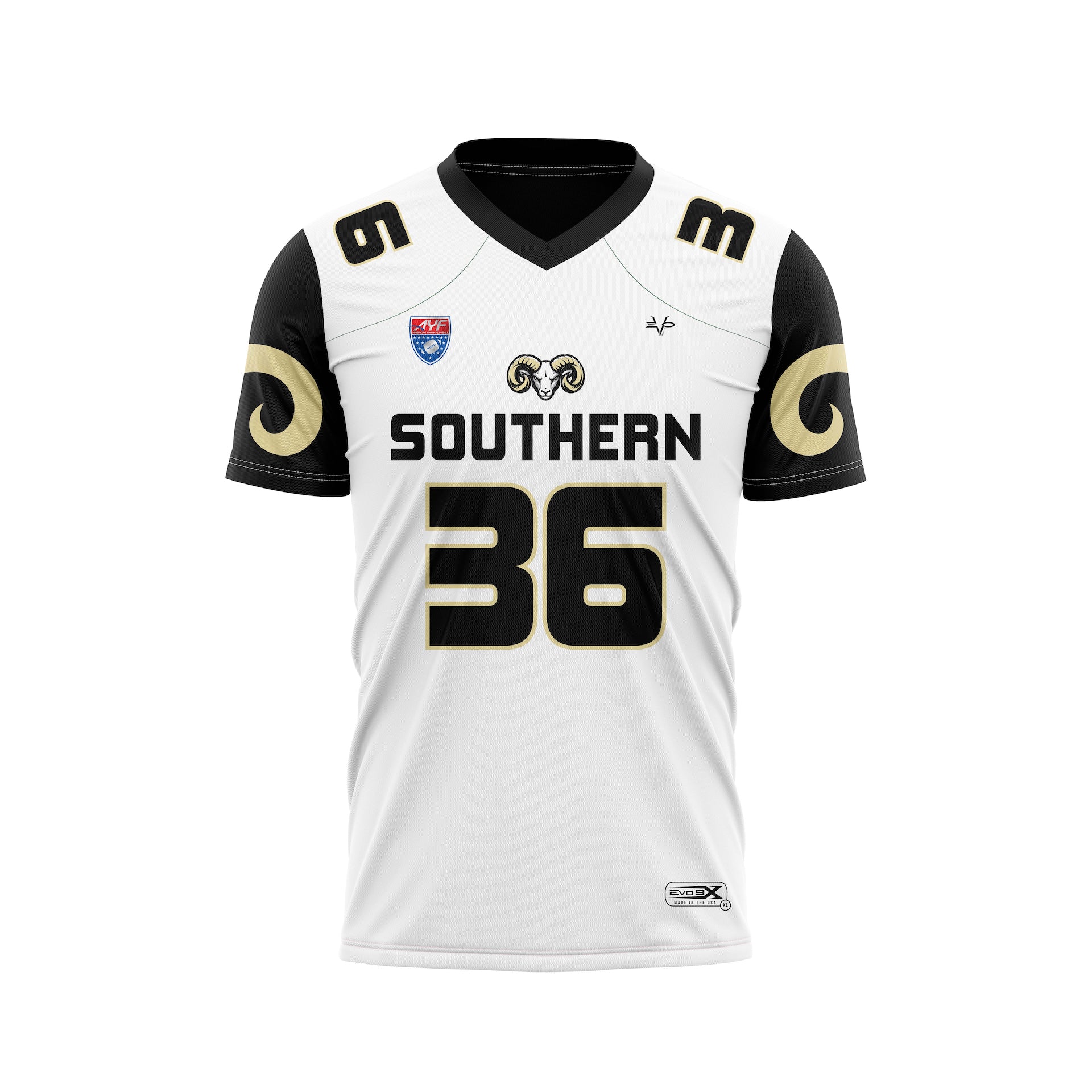 SOUTHERN RAMS FAN JERSEY - WHITE