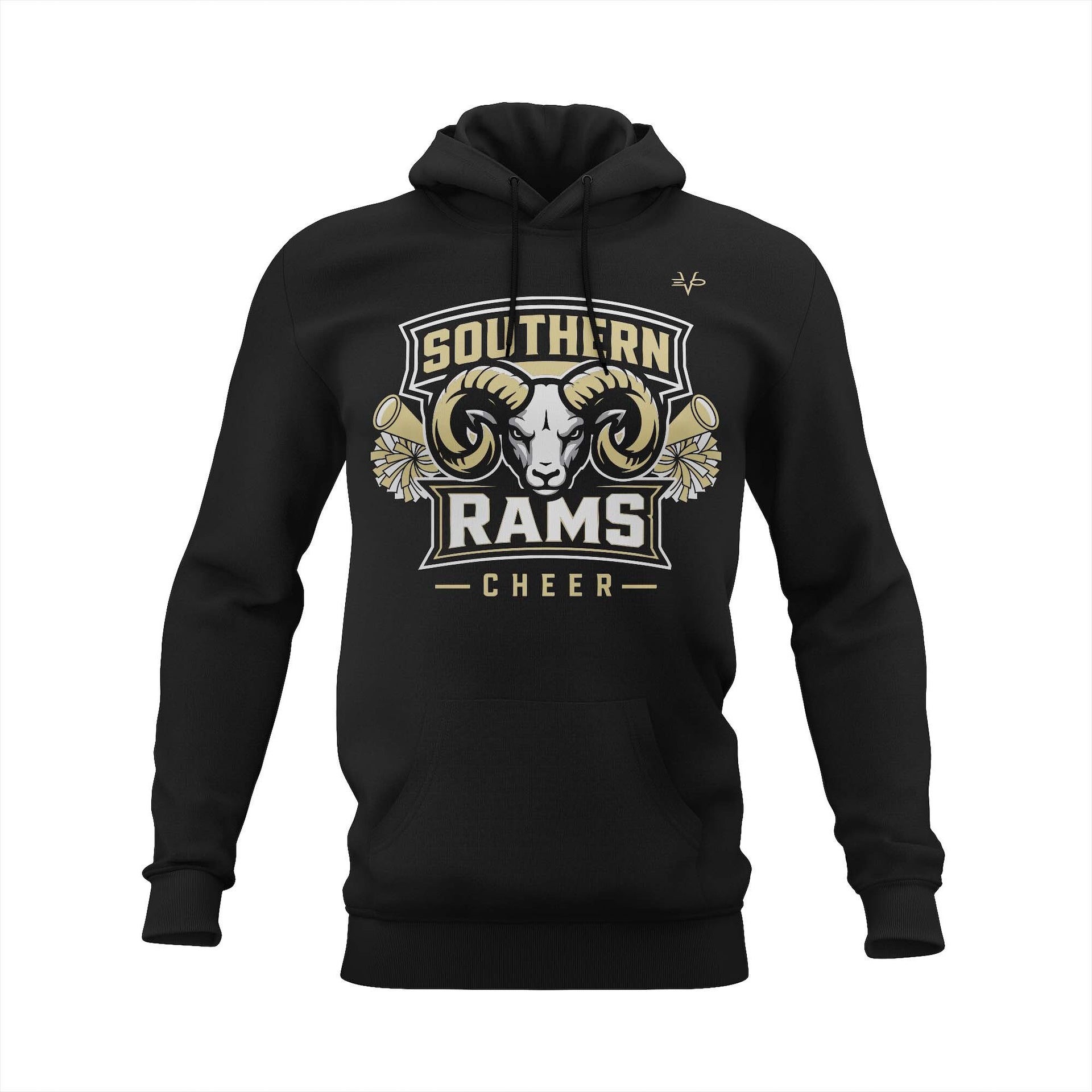 SOUTHERN RAMS  - CHEER  HOODIE