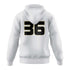 SOUTHERN RAMS - SEMI SUB HOODIE - SILVER