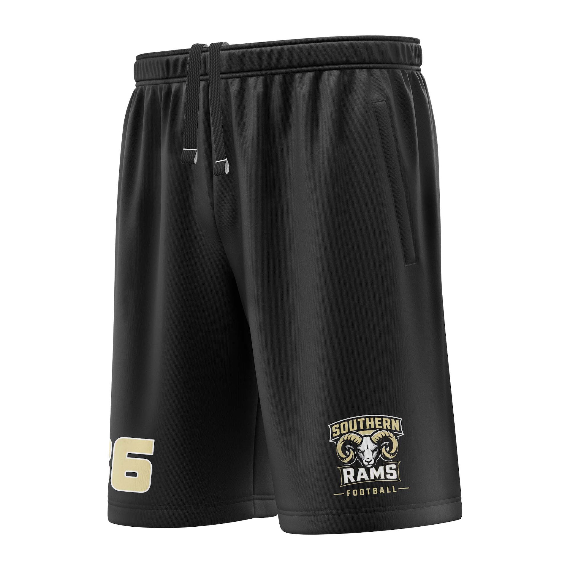 SOUTHERN RAMS SHORTS W/ POCKETS