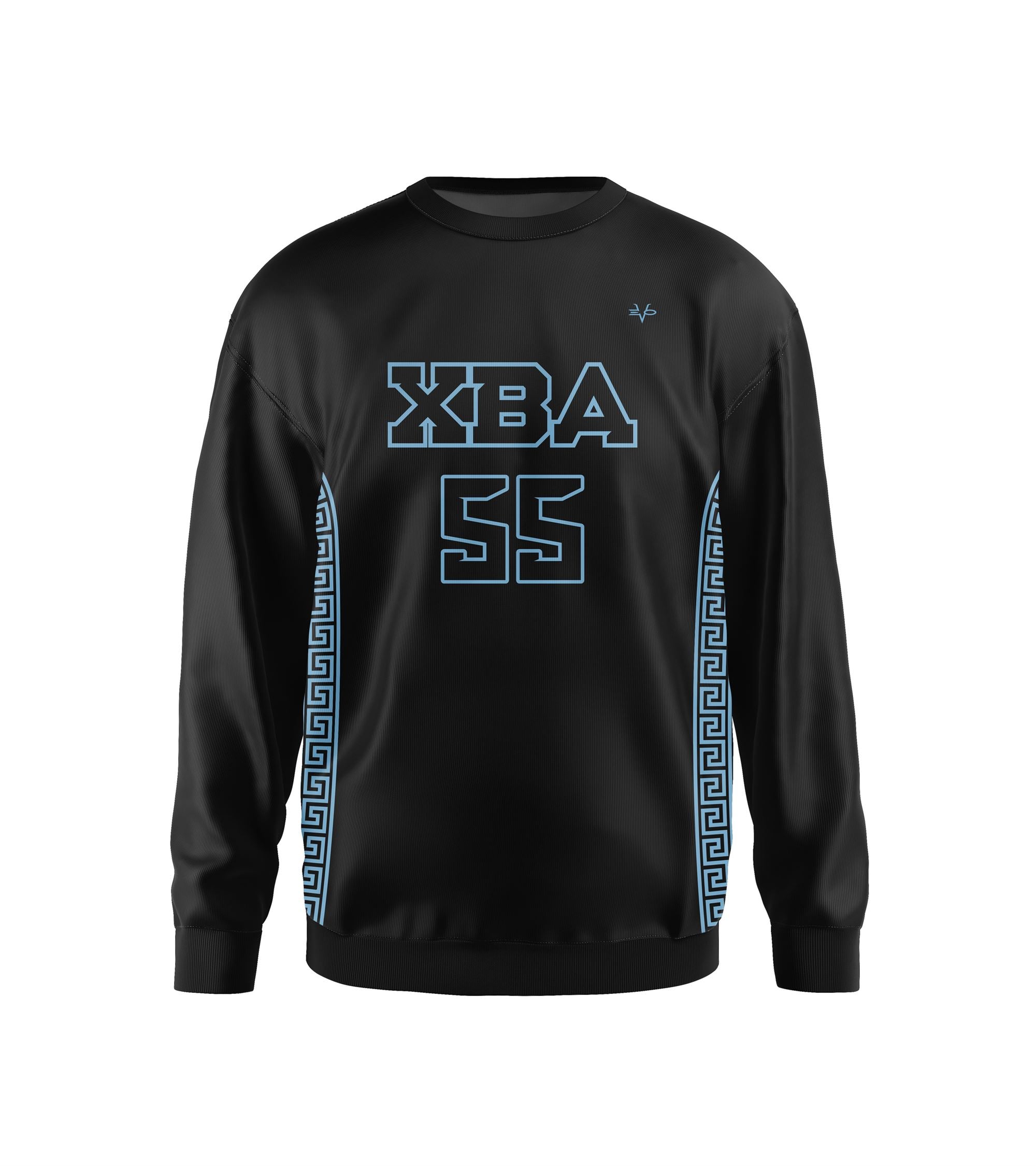 XBA CREWNECK SWEATSHIRT - BLACK