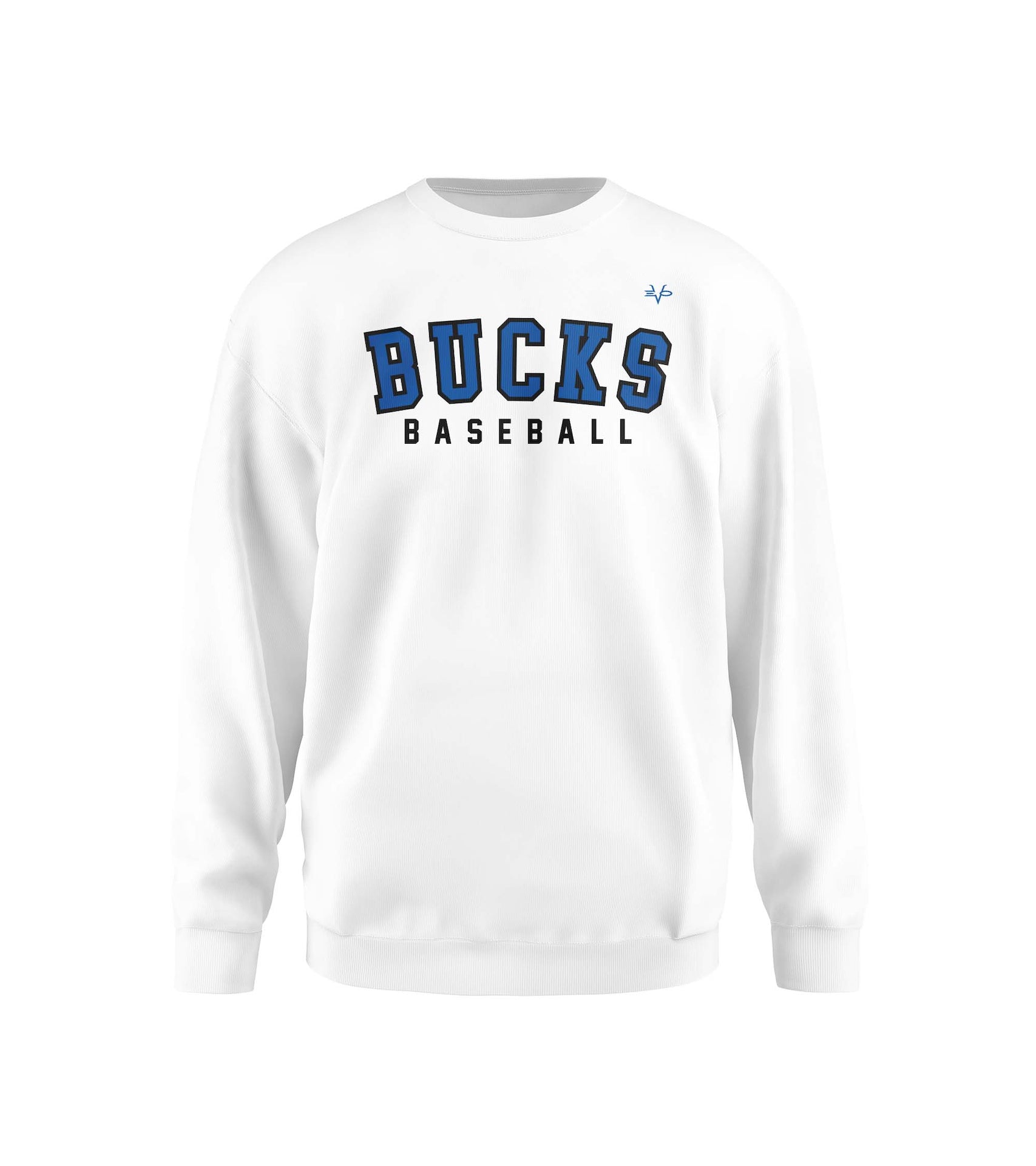 BUCKS BASEBALL White Sweatshirt