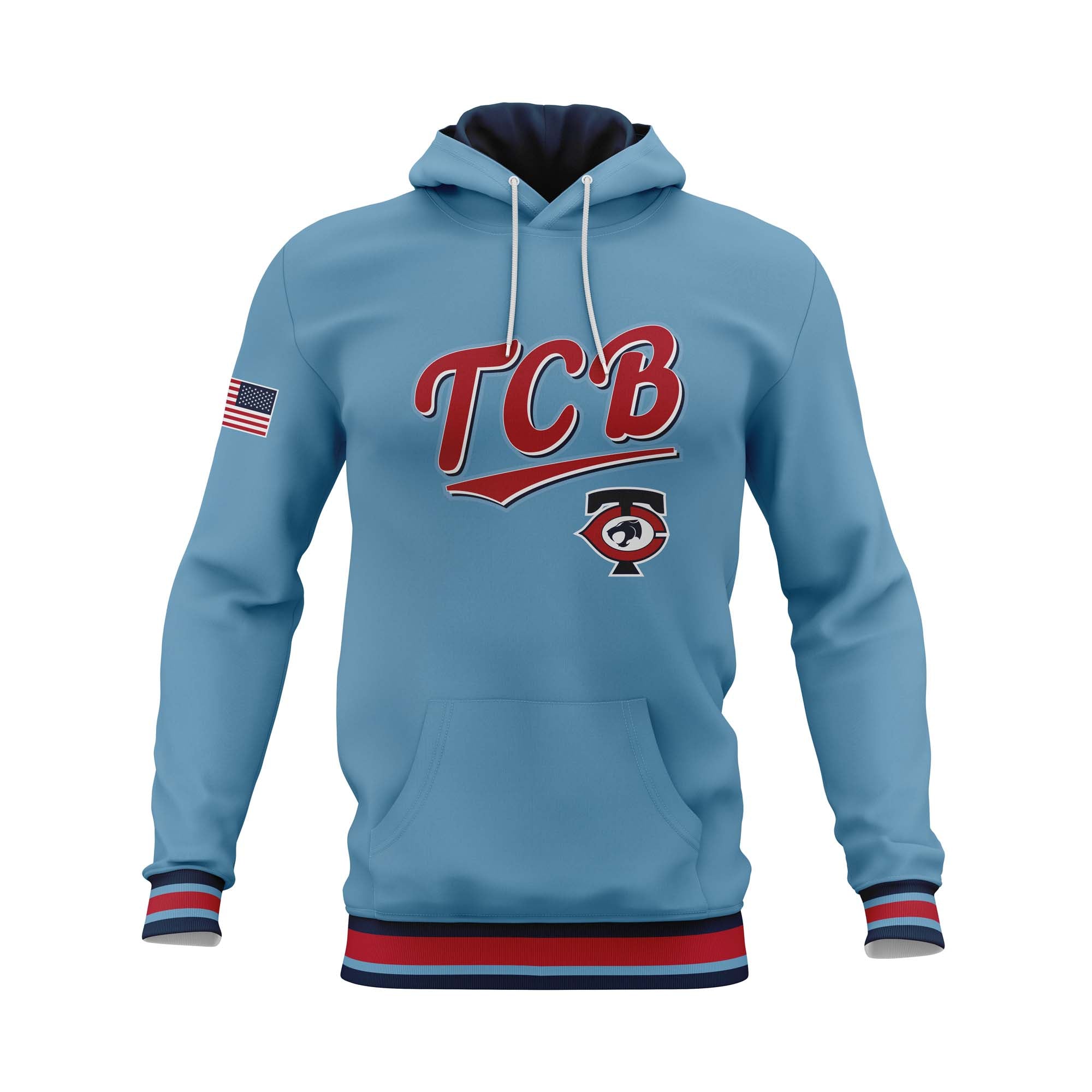 TCB HOODIE - BLUE