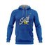 TOMS RIVER SURF TEAM Sublimated Heavyweight Hoodie - Blue