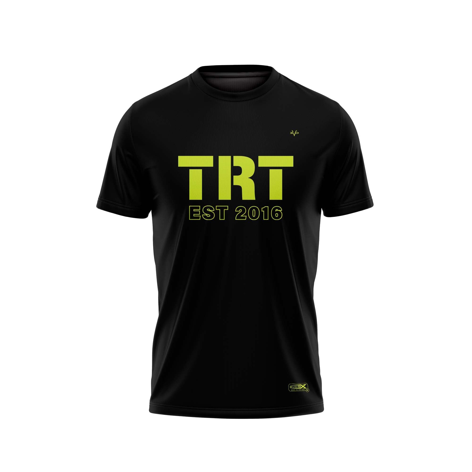 TRT Black SS Crew Neck