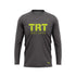 TRT Charcoal LS Crew  Neck