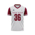 TR WARRIORS Football Fan Jersey Silver