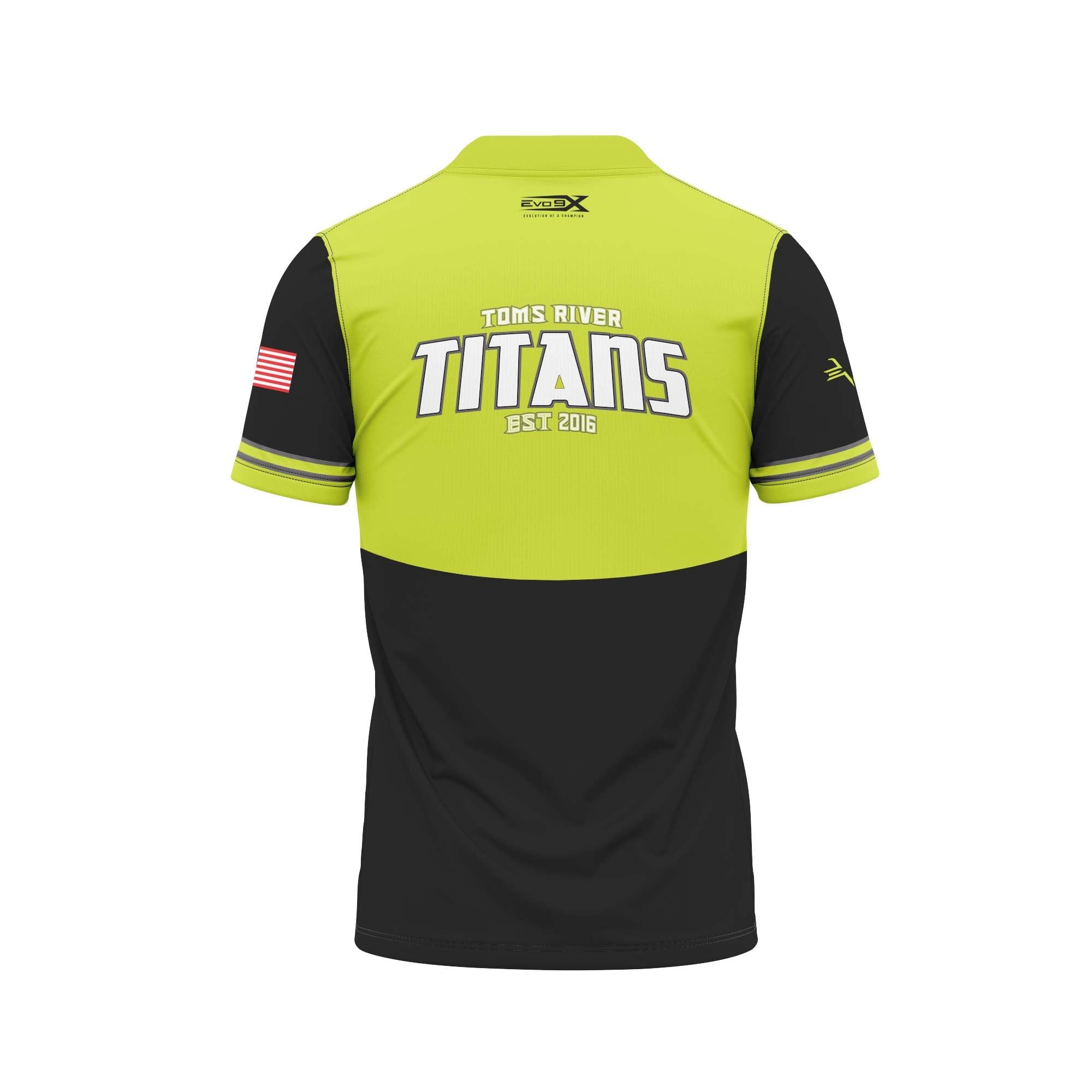 Toms River Titans Black Batting Jacket