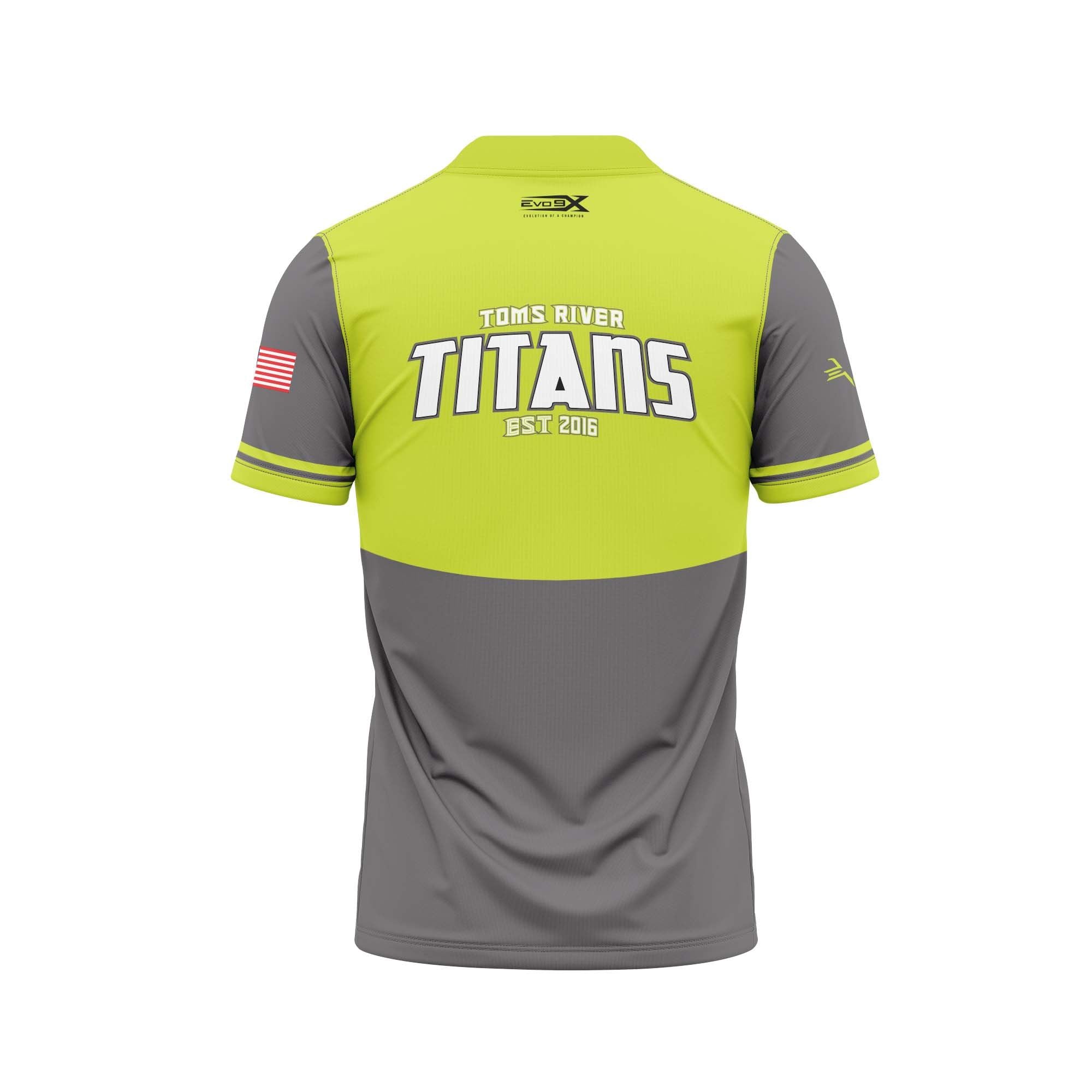 Toms River Titans Charcoal Batting Jacket