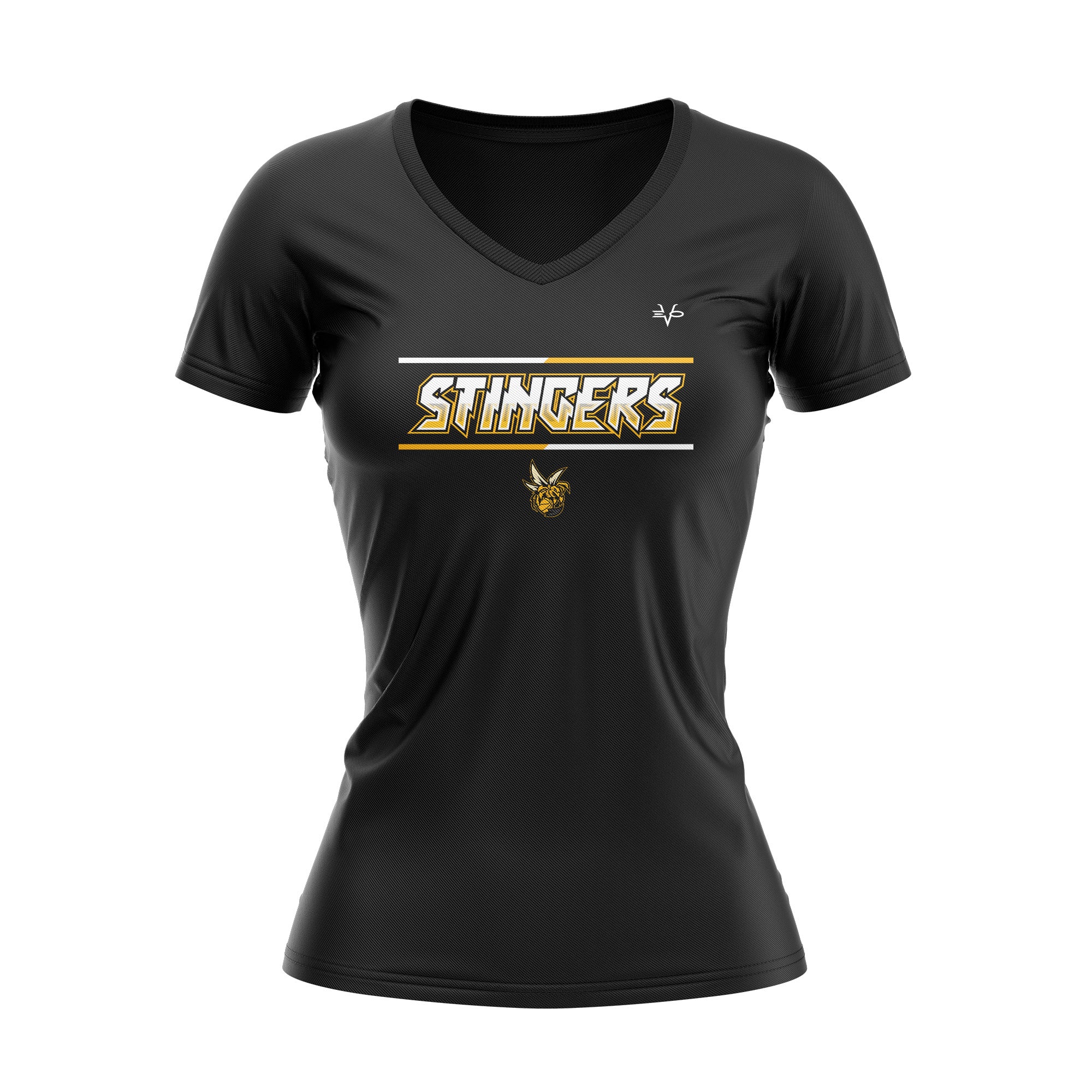 Old Bridge Stingers Womens SS Black V1