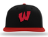 WOODBRIDGE BARRONS 9U HAT - BLACK/RED BRIM