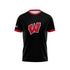 WOODBRIDGE BARRONS 9U "W" CREWNECK SS - BLACK
