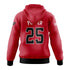 WOODBRIDGE BARRONS HOODIE - RED