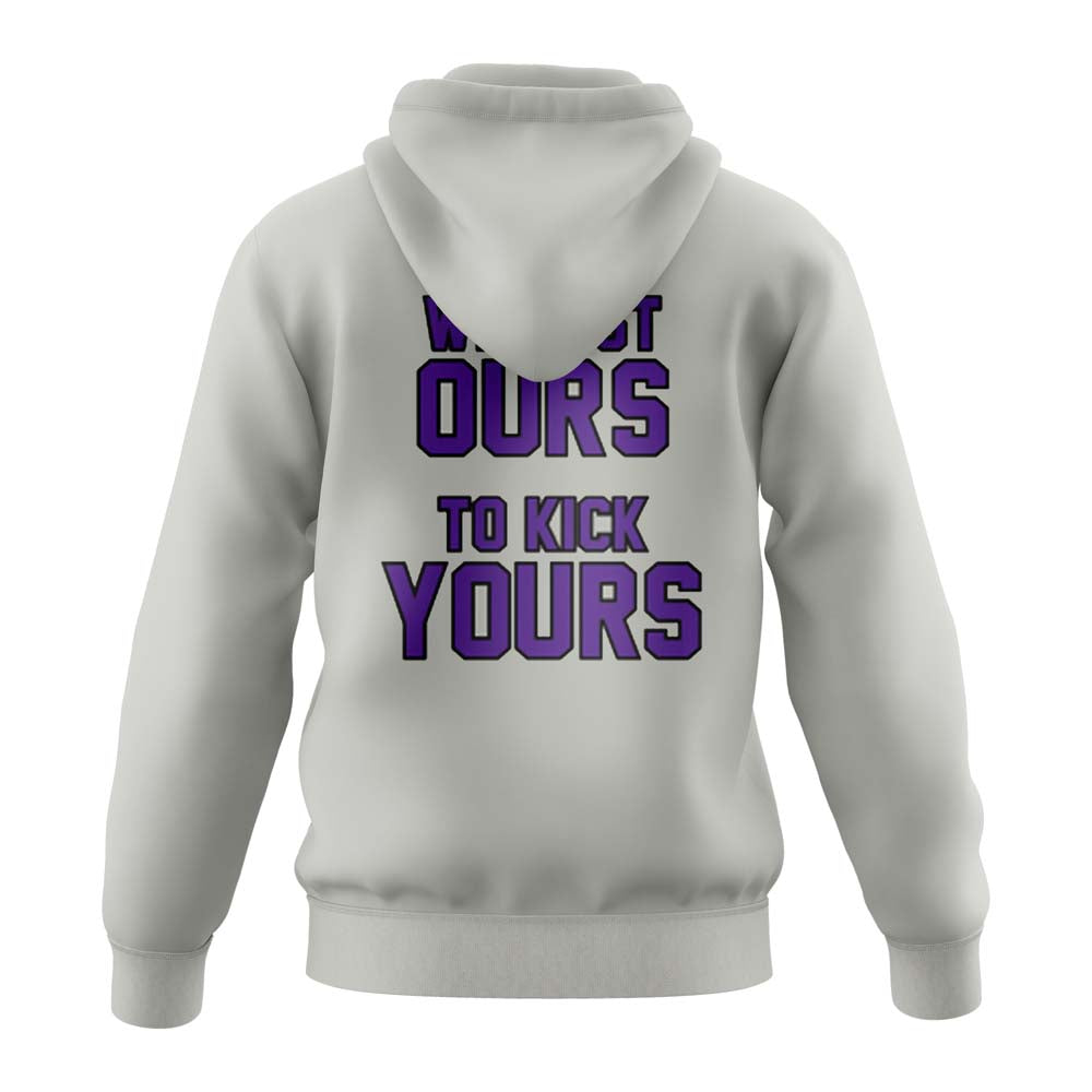 WORCESTER VIKINGS Semi Sublimated Grey Hoodie