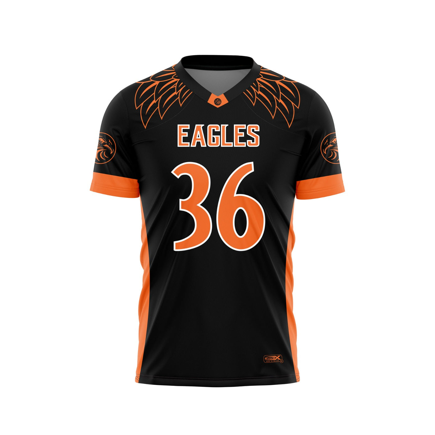 Eagles Custom Dye Sublimated Baseball Jersey