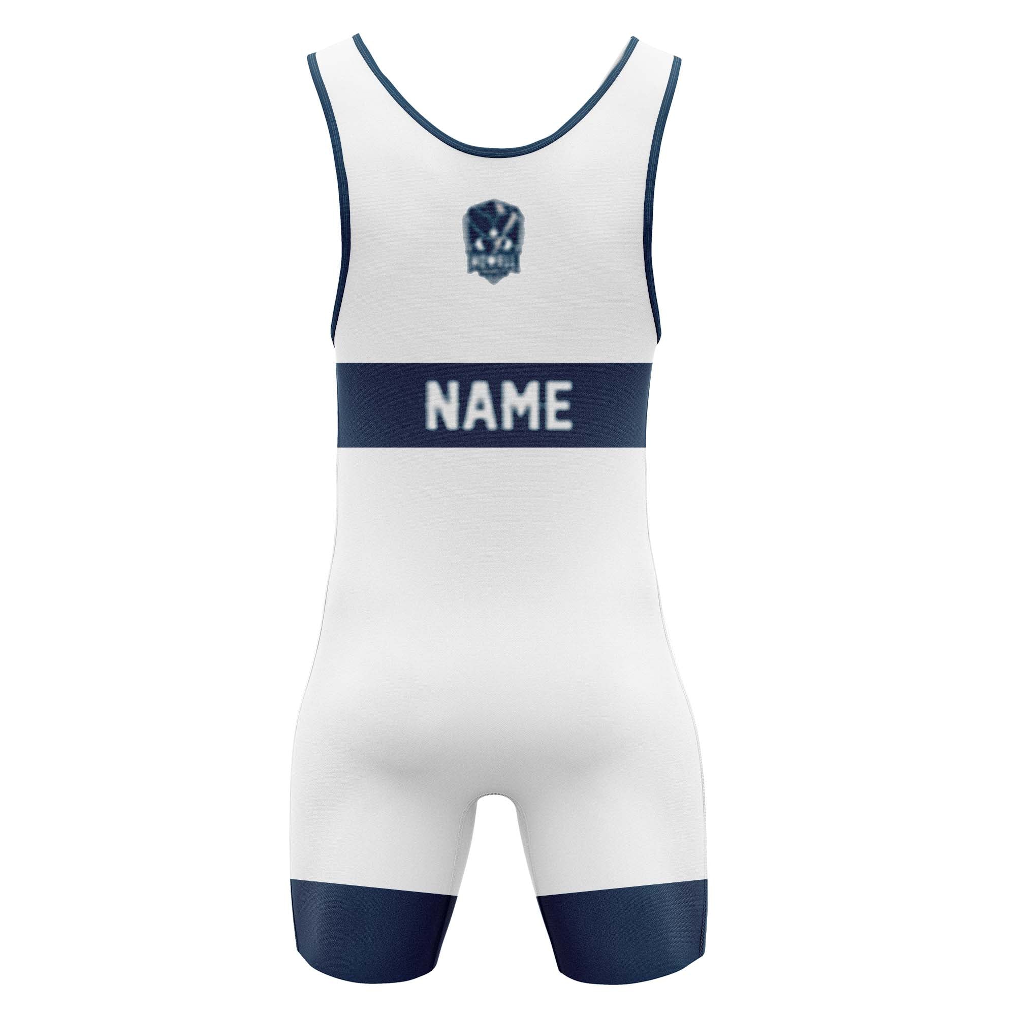 Howell Rebels Wrestling White Singlet