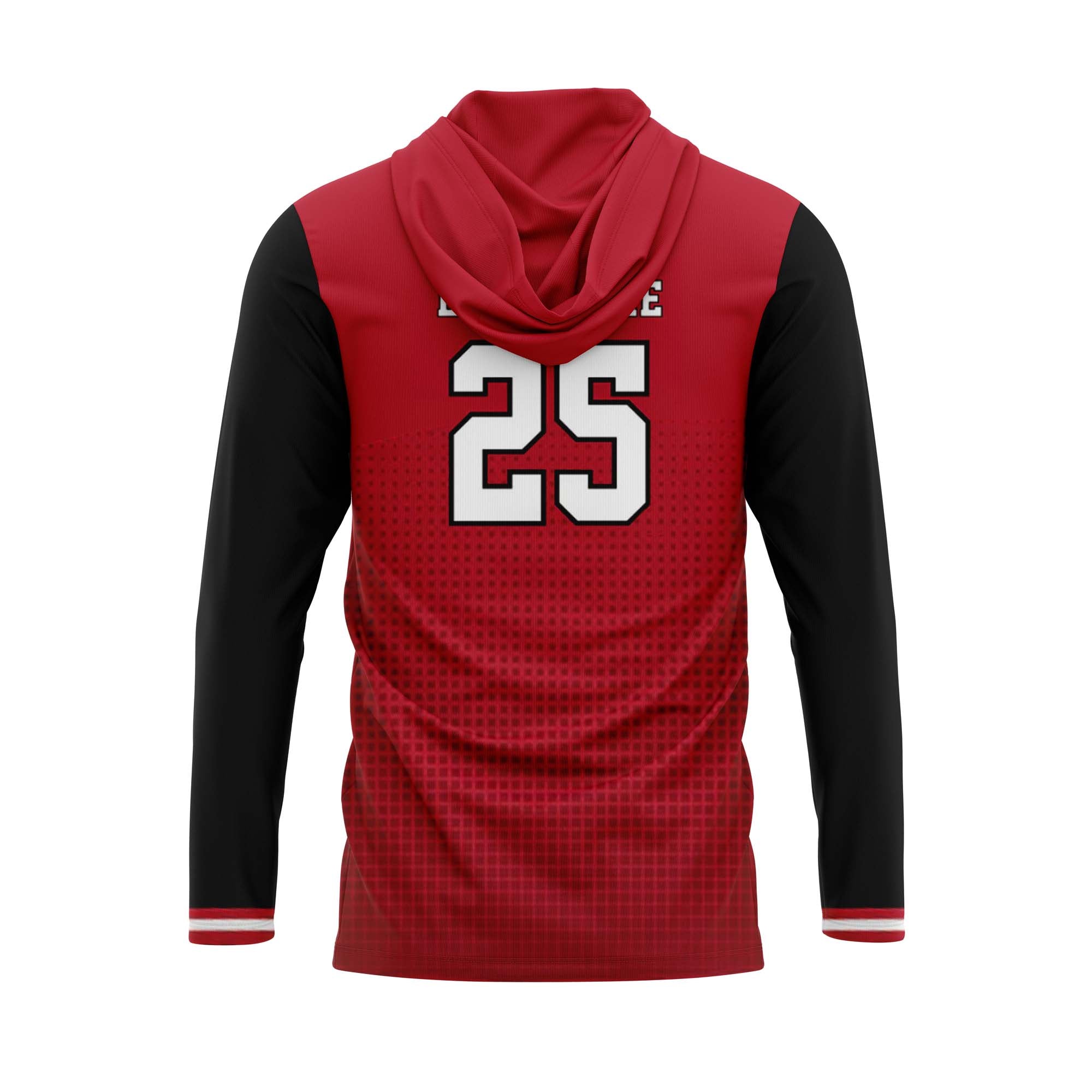 ZONED REDHAWKS Light Weight Long Sleeve Hoodie with Hawk