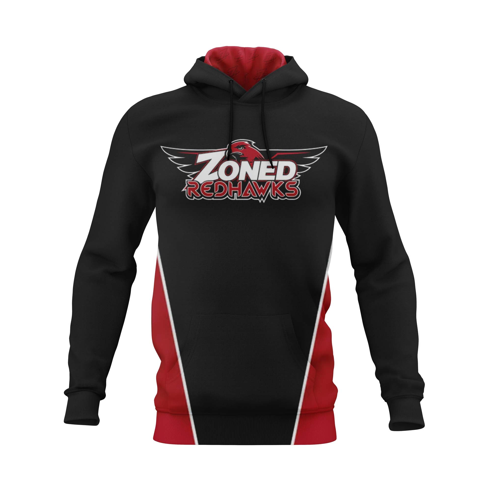 ZONED REDHAWKS Long Sleeve Hoodie - Women