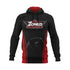 ZONED REDHAWKS Medium Weight Long Sleeve Hoodie with Hawk