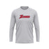 ZONED REDHAWKS 'ZONED' Gray Semi Sublimated Long Sleeve - Men