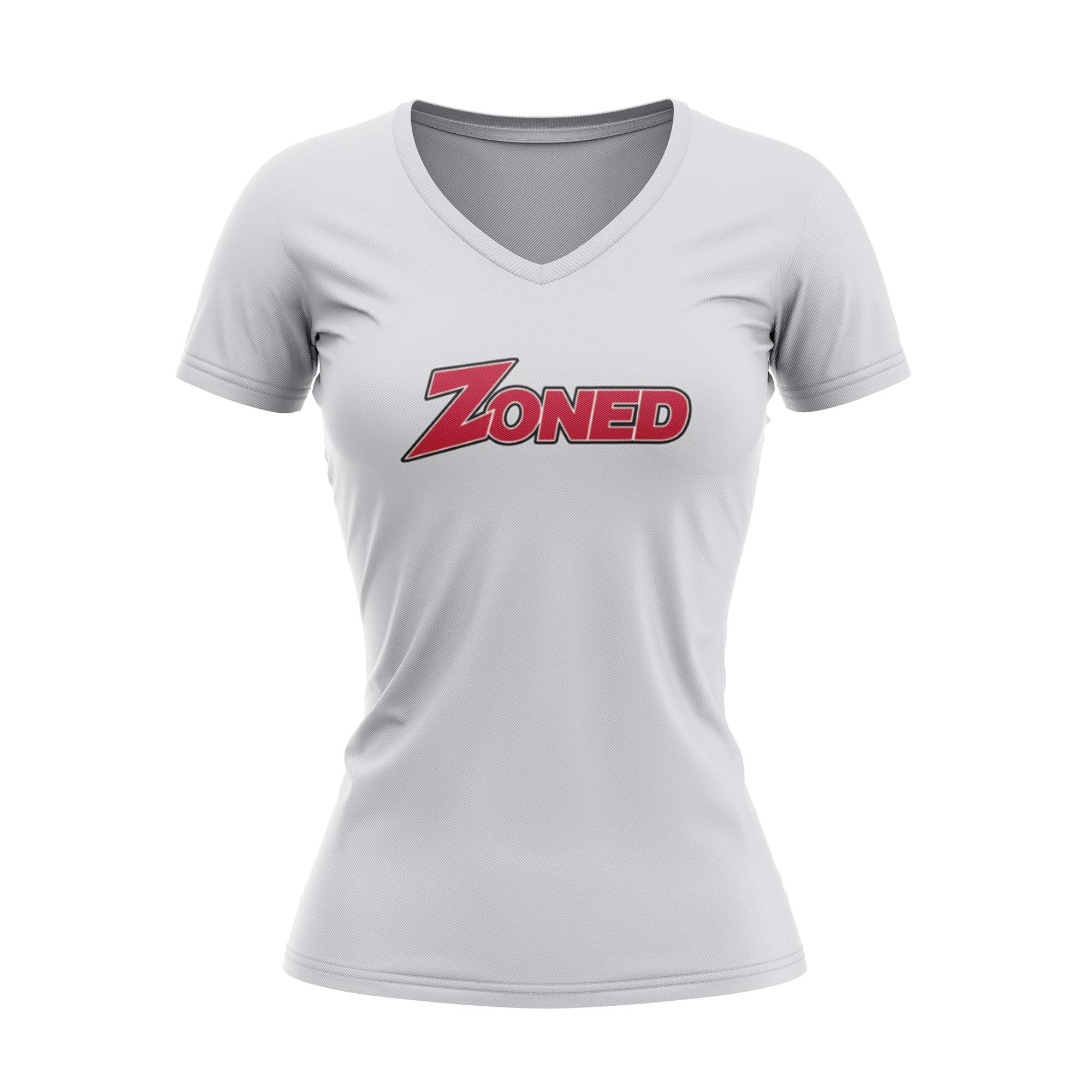 ZONED REDHAWKS 'ZONED' Gray Semi Sublimated Short Sleeve - Women