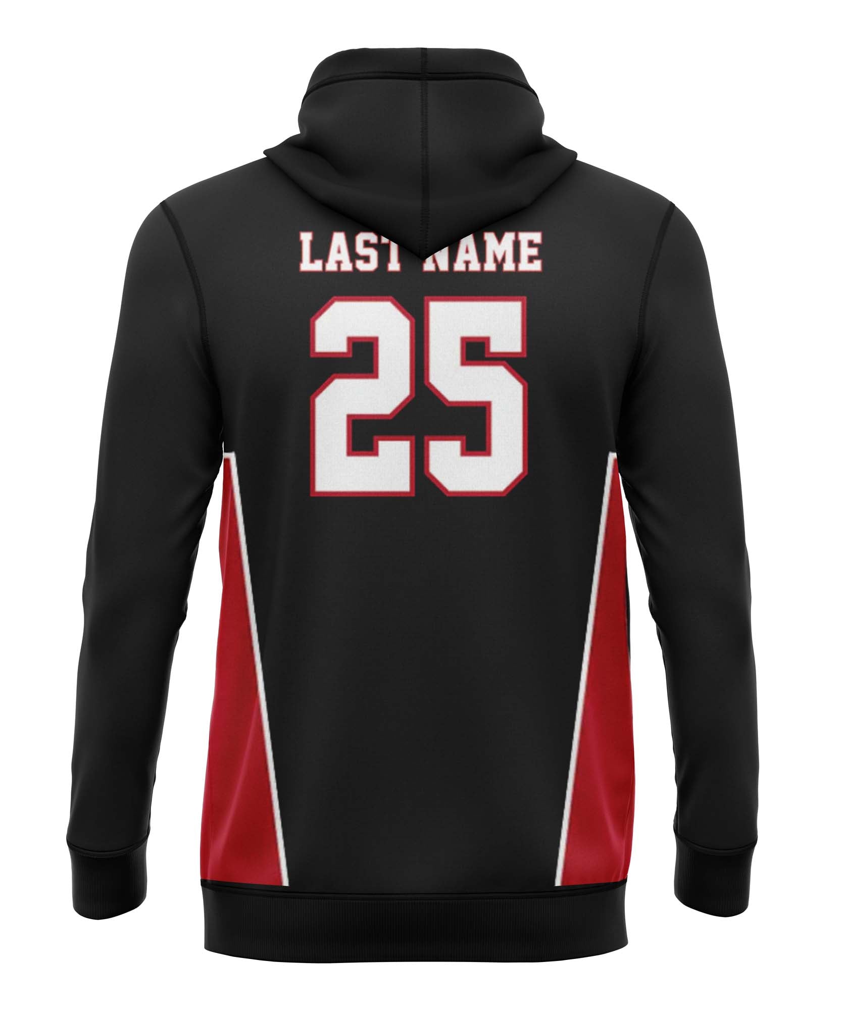 ZONED REDHAWKS 'ZONED' Medium Weight Long Sleeve Hoodie