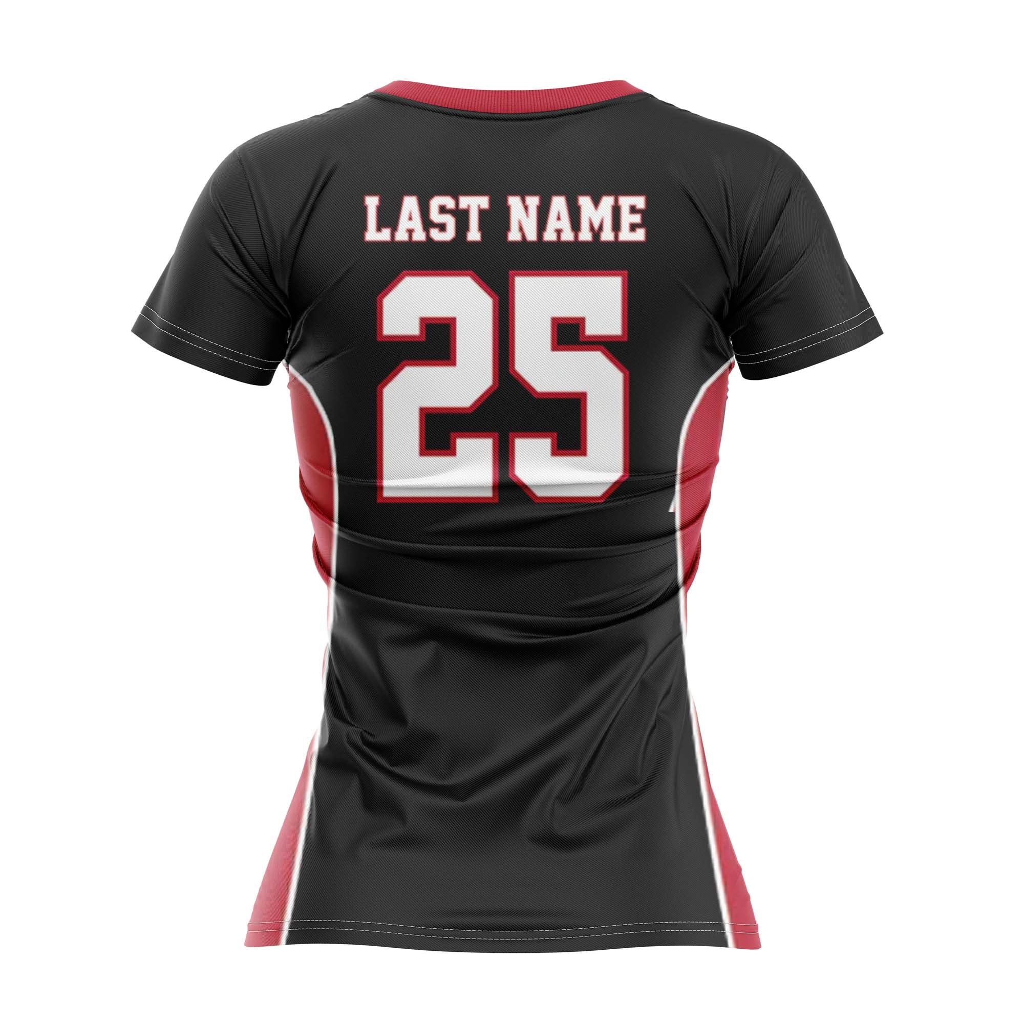 ZONED REDHAWKS 'ZONED' Women's Cap Sleeve Shirt