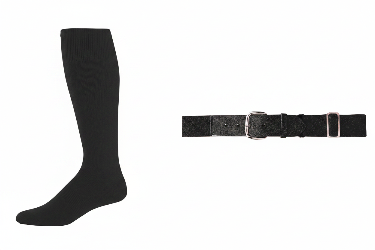 RATTLERS BELT SOCK COMBO - BLACK