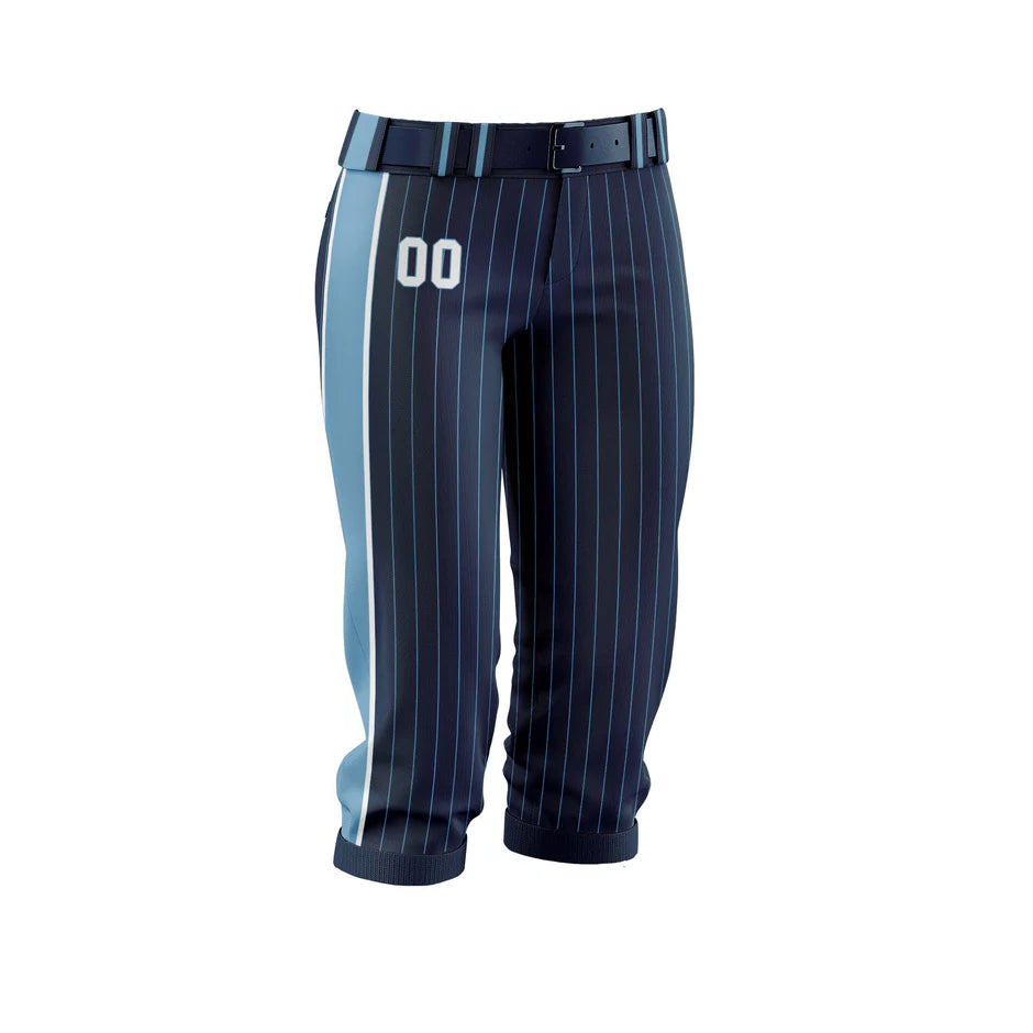 BLUE BOMBERS KNICKER PANT - NAVY (TAPERED)