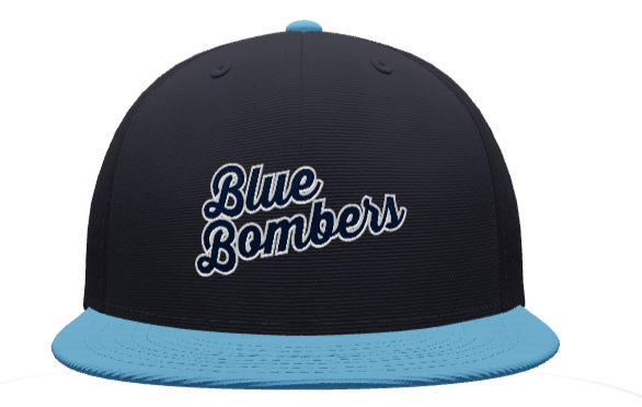 BLUE BOMBERS CAROLINA LOGO HAT